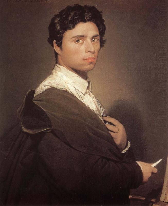 Jean-Auguste Dominique Ingres Self-Portrait